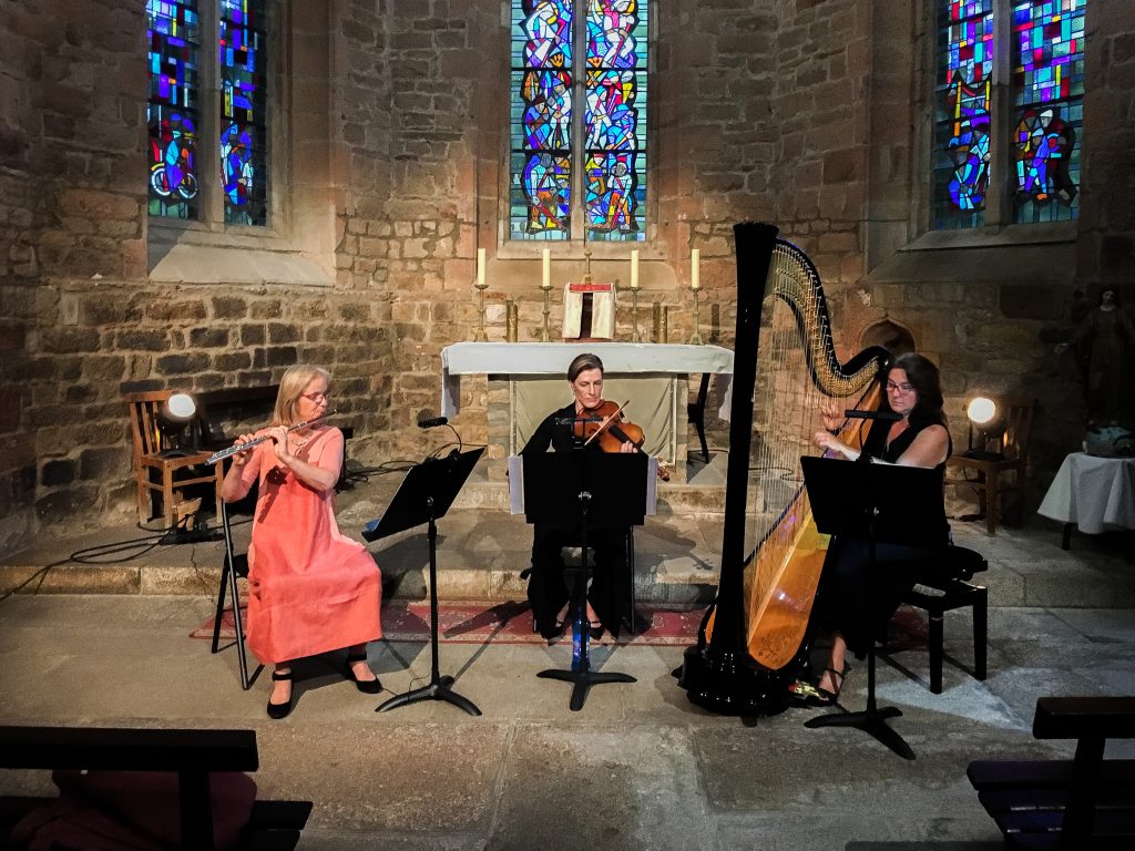 Concert –  Trio Daruma, Françoise Gascoin, flûte, Tatiana Nicol, alto, Anne Fiard-Vileyn, harpe - 20h30