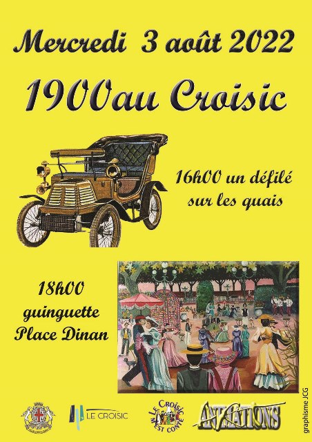 1900 in Le Croisic - 16 bis 21 Uhr