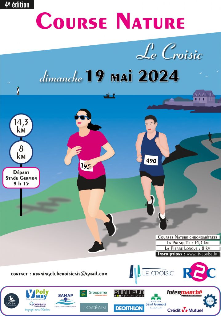 Nature race on the Croisic peninsula - 9:15 a.m. to 11:30 a.m.