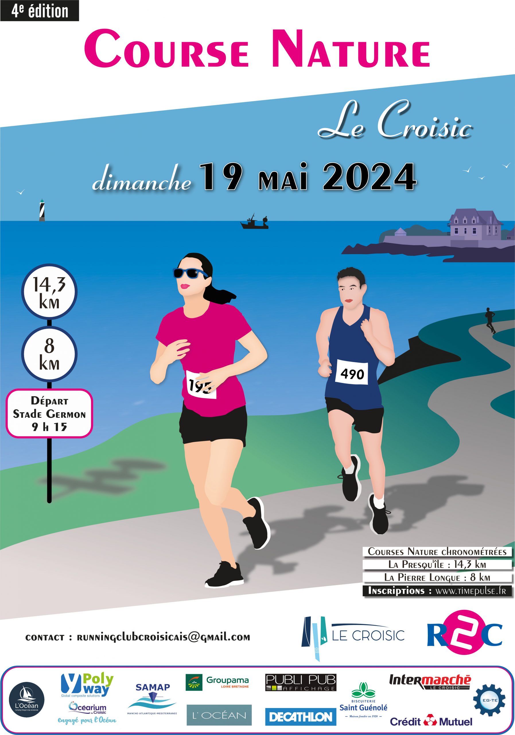 Nature race on the Croisic peninsula – 9:15 a.m. to 11:30 a.m.