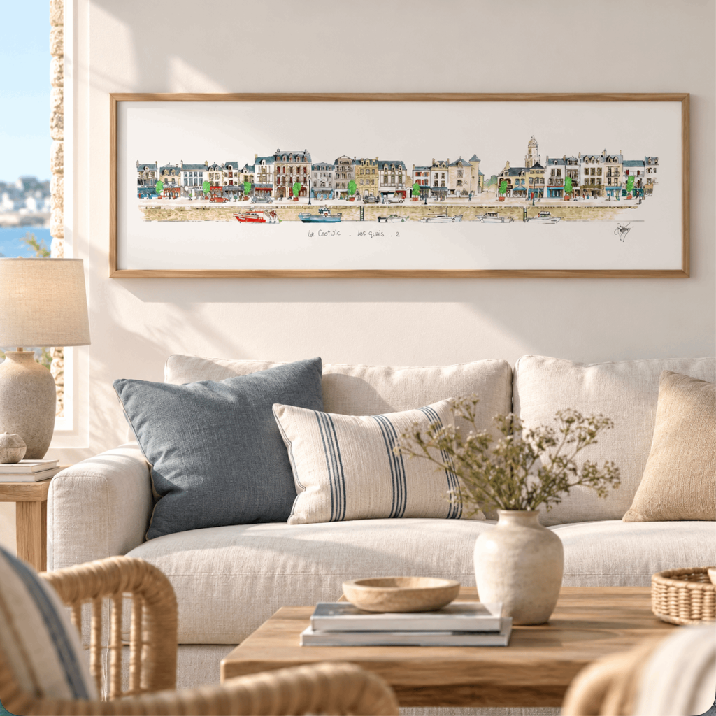 Tableaux et aquarelles du littoral atlantique - Ligne 42